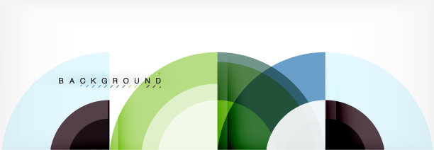 圆形几何抽象背景图片下载