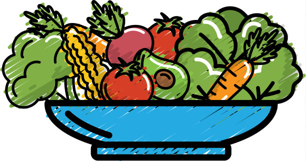 美味的器官食物在盘子里图片下载