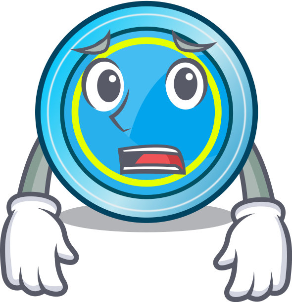 害怕飞盘玩具中的人物形状图片下载