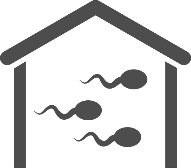 精子库扁平图标图片下载