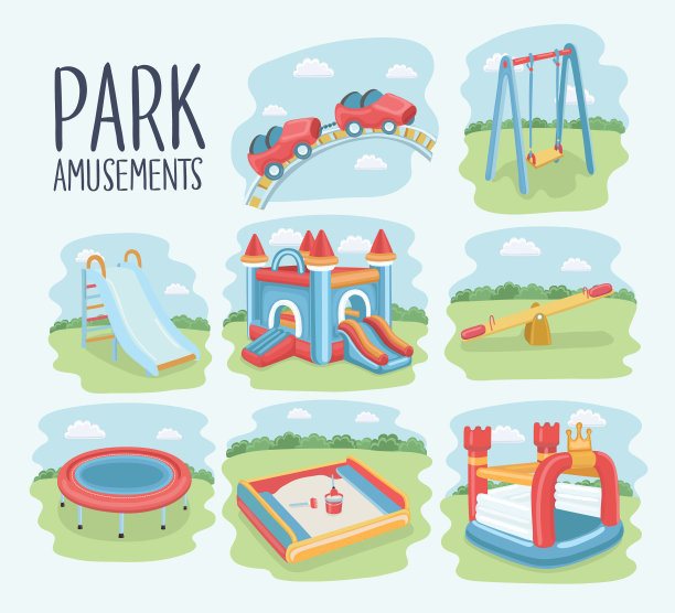 卡通元素套装图片下载