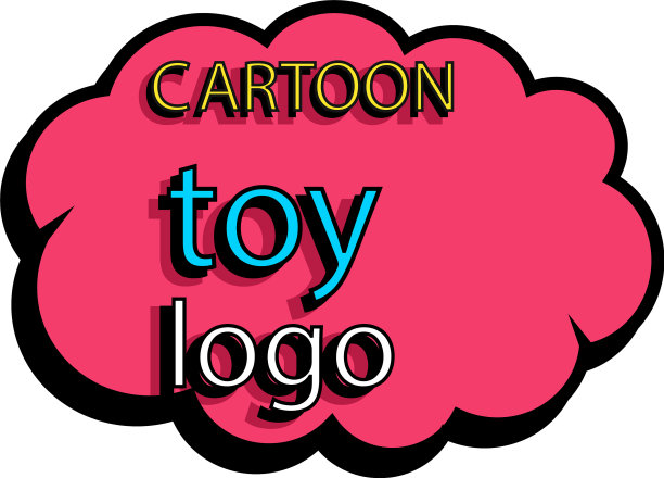 卡通玩具的标志图片下载