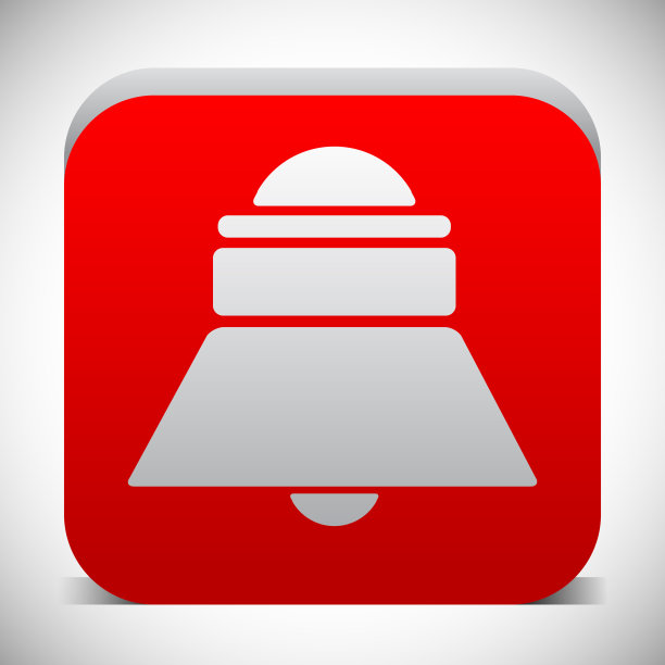 红色 bell 警报图标通知图片下载