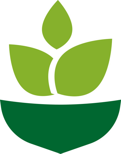 农业企业标识模板独特绿色图片下载