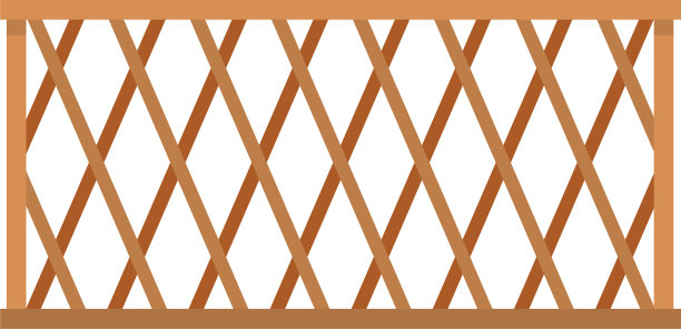 栅栏图标平面样式图片下载