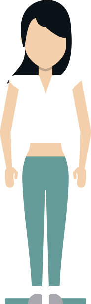 女人卡通图标图片下载