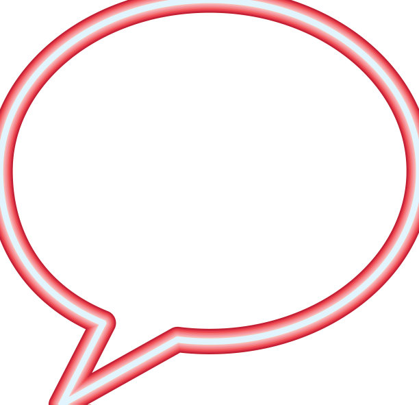 霓虹语音泡泡信息通信图片下载