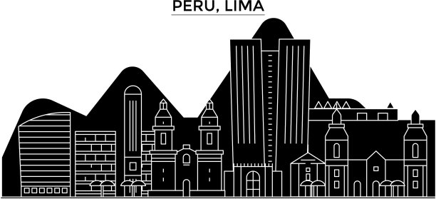 秘鲁利马建筑城市天际线图片下载