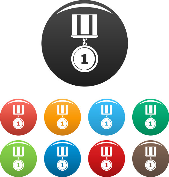 金牌图标简单图片下载