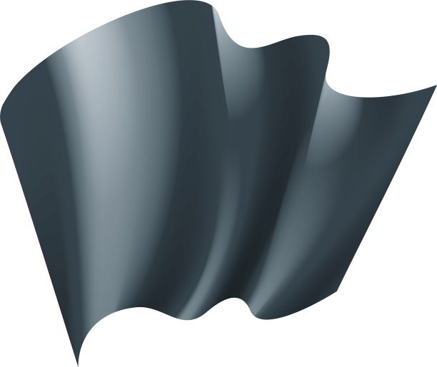 在白底上挥舞着黑旗图片下载