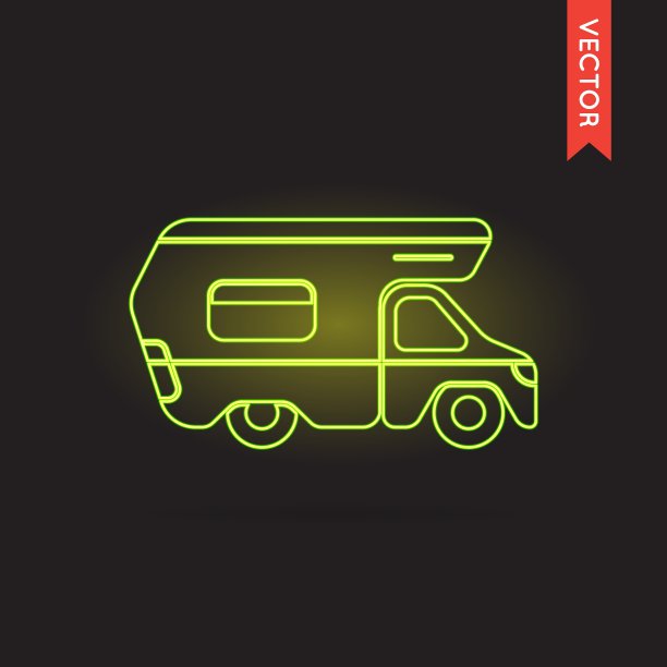 霓虹汽车图标汽车图标汽车图标对象汽车图标图片下载