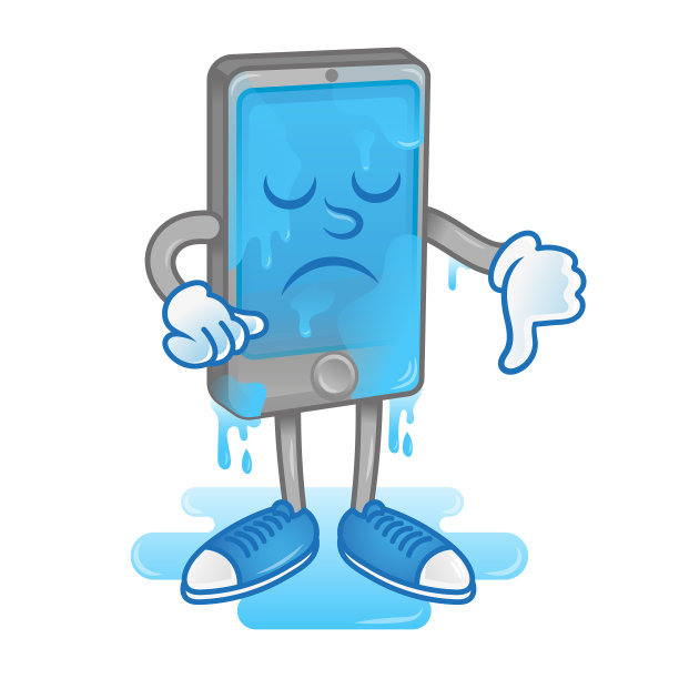 智能手机在水里图片下载