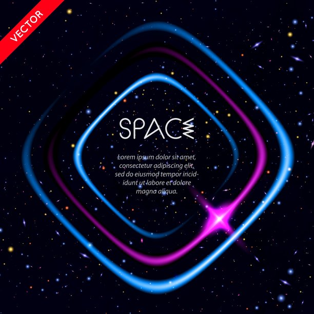 摘要背景与发光漩涡图片下载