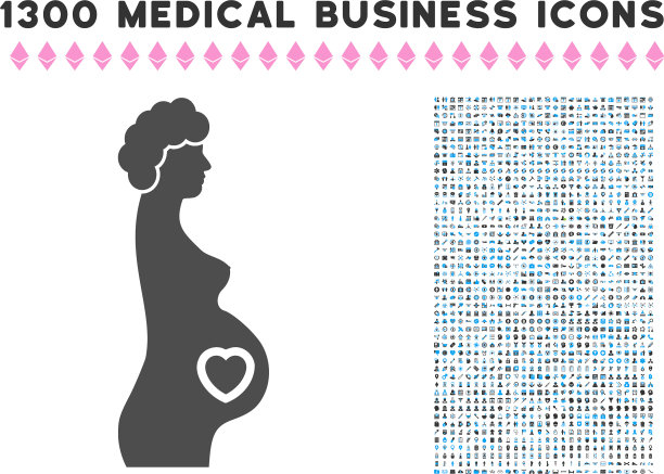 孕妇偶像与1300医疗业务图片下载