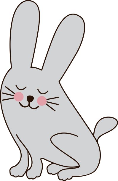 可爱的动物图标形象图片下载