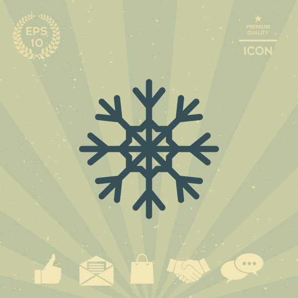 雪花图标图片下载