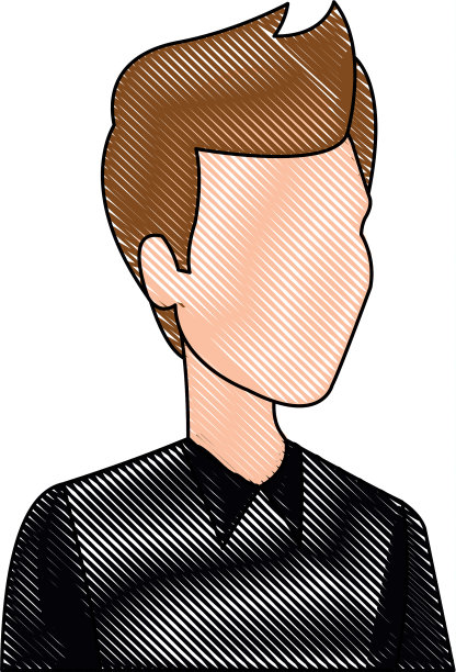 肖像快乐的新郎在婚礼西装优雅图片下载