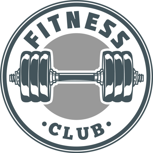 健身俱乐部标志形象图片下载
