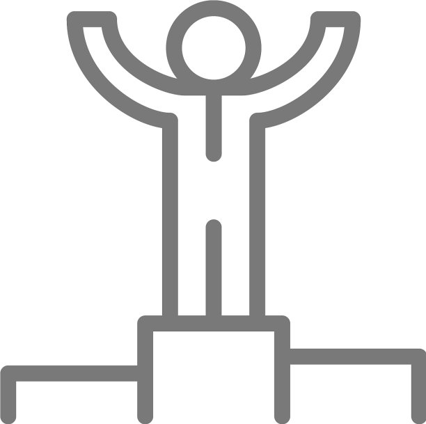 单纯的人捧着成功和胜利图片下载