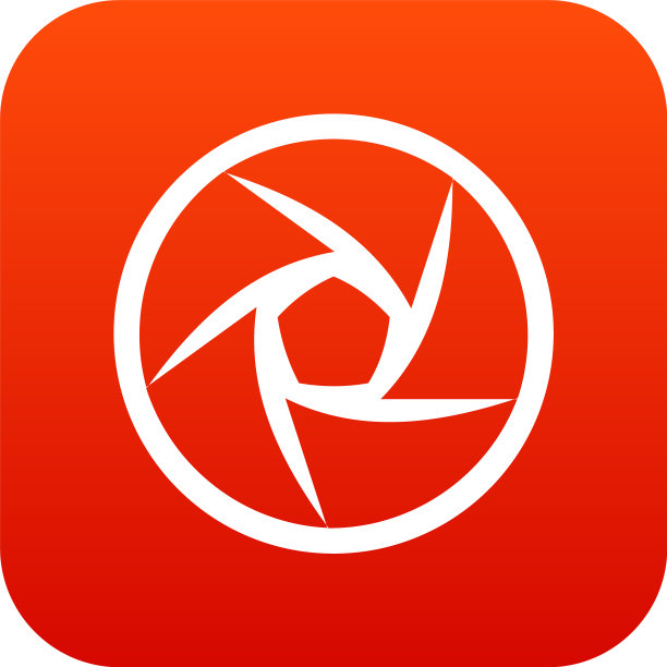 视频目标图标数字红色图片下载