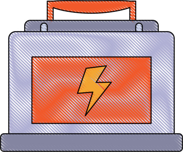 汽车电池图标图片下载