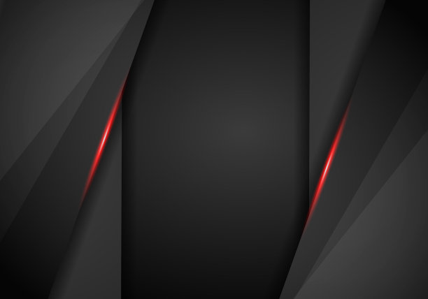 抽象金属红黑框架布局设计图片下载