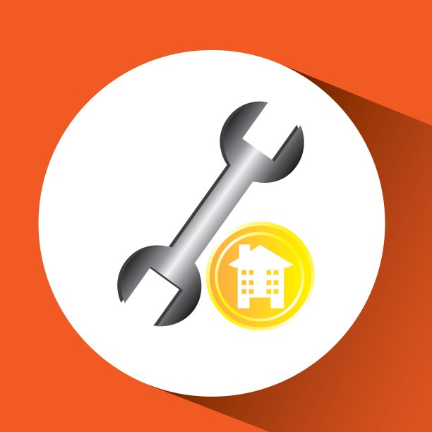 施工改造扳手图标图形图片下载