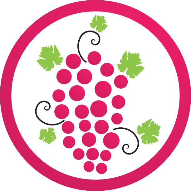 葡萄的紫色和绿色图片下载