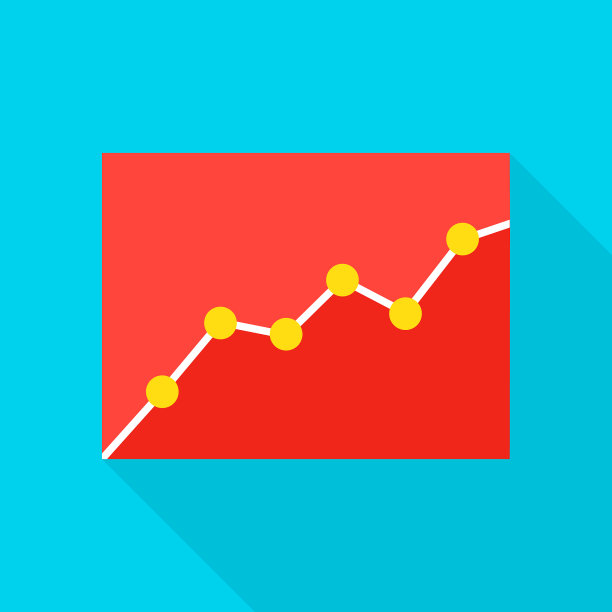 数据分析平面图标图片下载