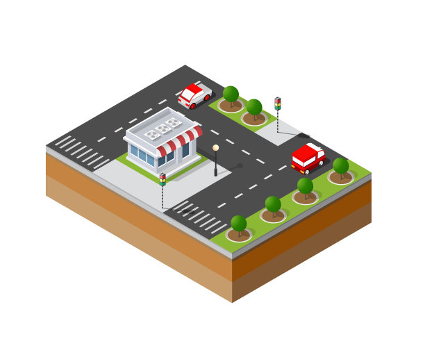 城市的市区图片下载