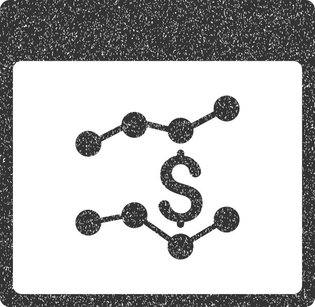 金融图表日历页颗粒纹理图标图片下载