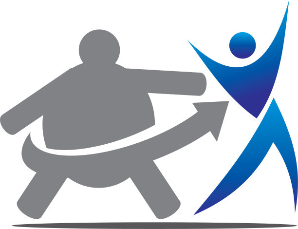 健身中心标识设计模板图片下载