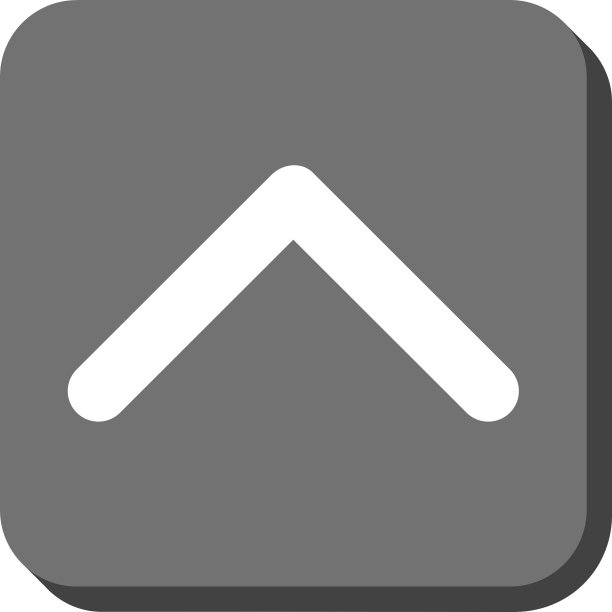 向上箭头圆形方块图标图片下载