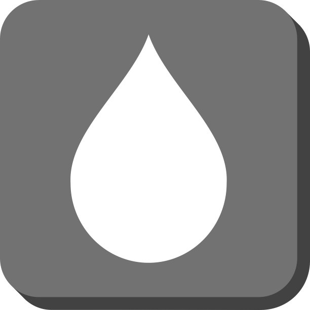 水滴状圆角方形图标图片下载