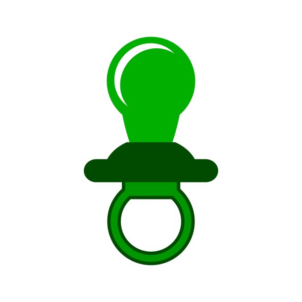 婴儿奶嘴图标图片下载