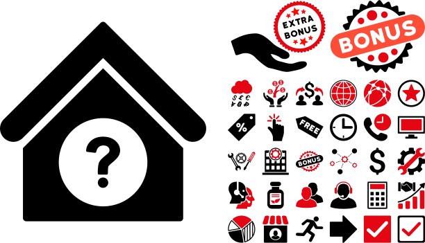 带奖励的状态构建扁平图标图片下载