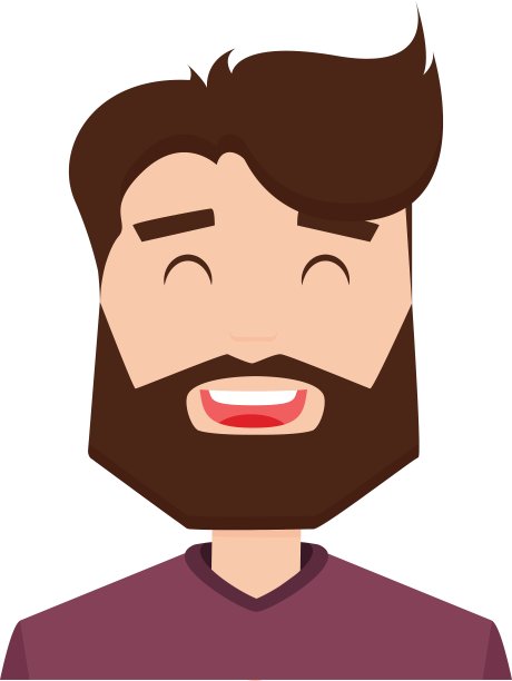 可爱的男人的脸图片下载