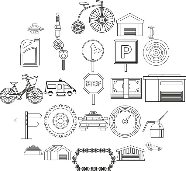 容器图标设置轮廓样式图片下载