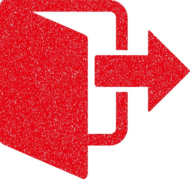 出口门颗粒纹理图标图片下载