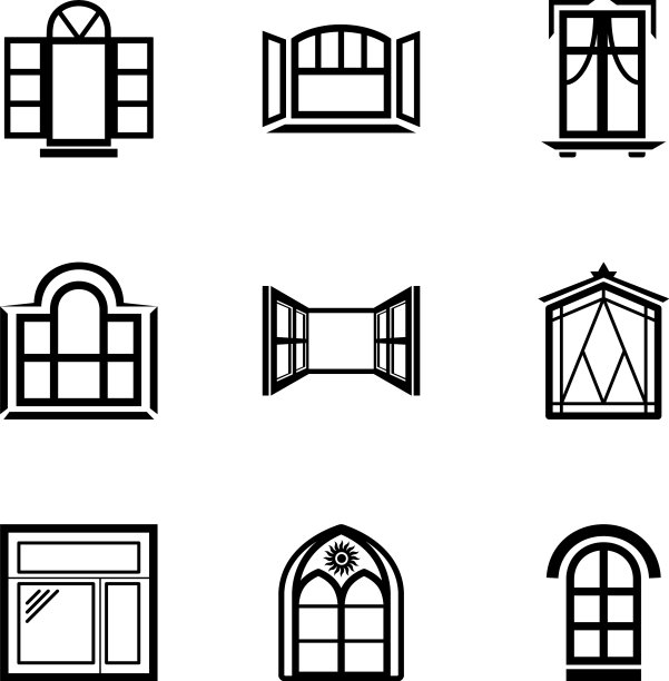 打开窗口图标设置简单样式图片下载