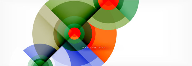 圆形和三角形是抽象背景图片下载