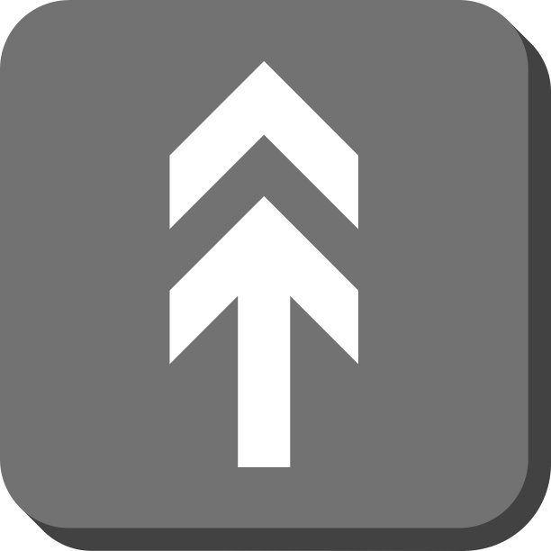 向上箭头圆形方块图标图片下载