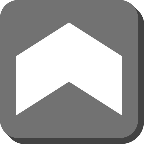 向上箭头圆形方块图标图片下载