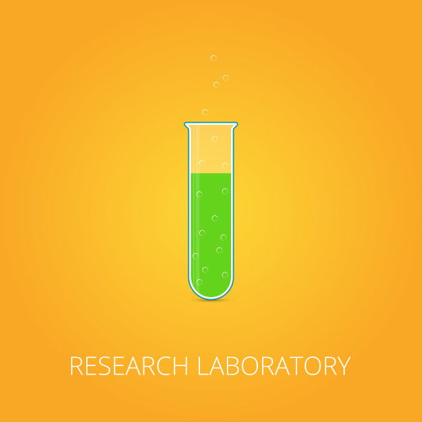 实验室试管中的化学图标液体图片下载
