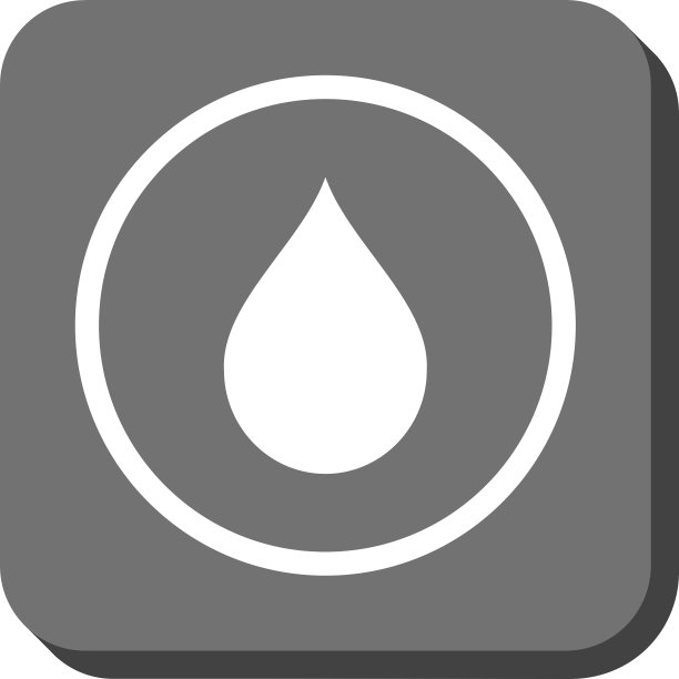 水滴状圆角方形图标图片下载