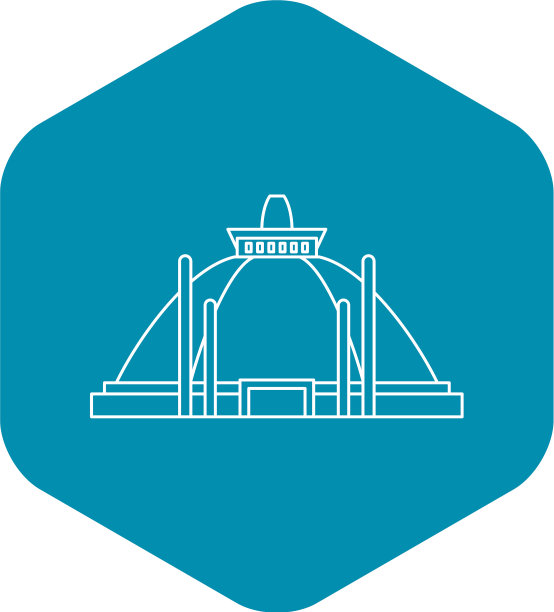 波洛纳鲁瓦斯里兰卡图标轮廓风格图片下载