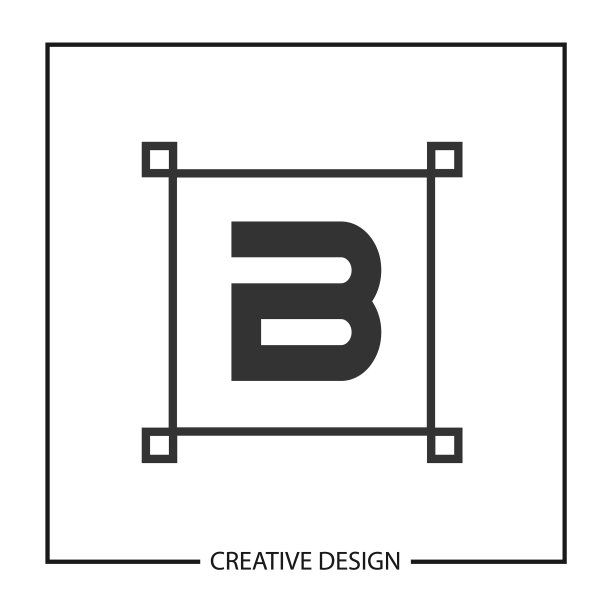 字母B标志模板设计图片下载