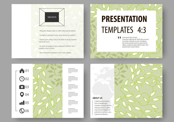 业务模板表示幻灯片很容易图片下载