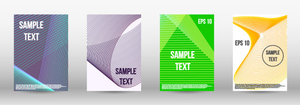 带线条的几何模板图片下载