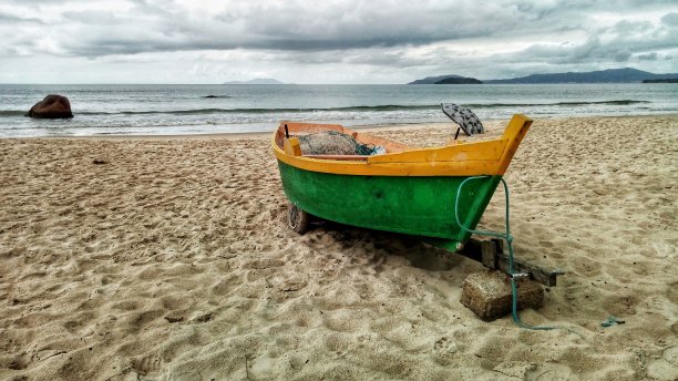 船海滩图片下载